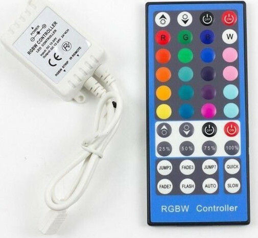 V-TAC Ασύρματο RGBW Controller με Τηλεχειριστήριο 3326
