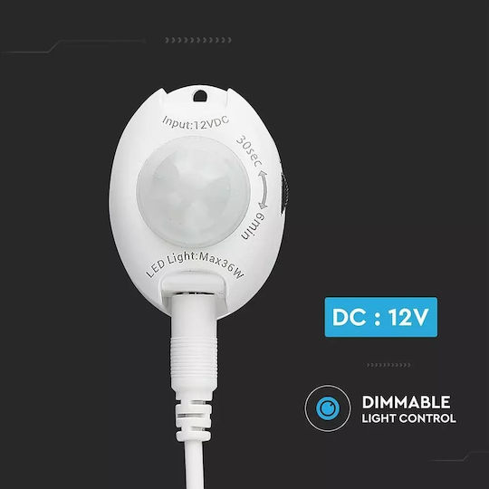 V-TAC VT-8069 Wireless Motion Sensor for LED Strip 12V 36W 2554