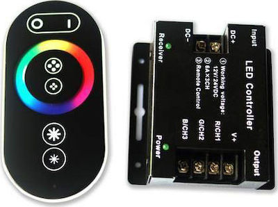 Lucas Wireless RGB Controller Touch Controller RF With Remote Control 18A 12V/24V RGBCONTXL