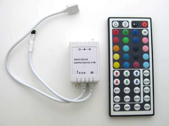 Optonica Ασύρματο Dimmer και RGB Controller IR με Τηλεχειριστήριο AC6307