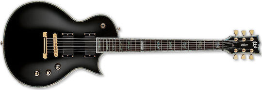 ESP LTD EC 1000 Chitară Electrică Tăietură unică cu HH Configurație Doze Neagră