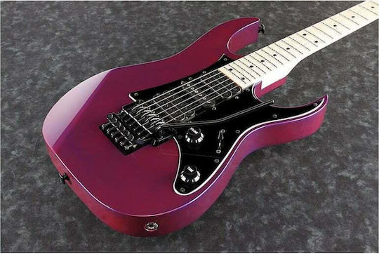 Ibanez RG550 Genesis Collection Elektrische Gitarre Stratocaster mit HSH Tonabnehmerkonfiguration Purple Neon