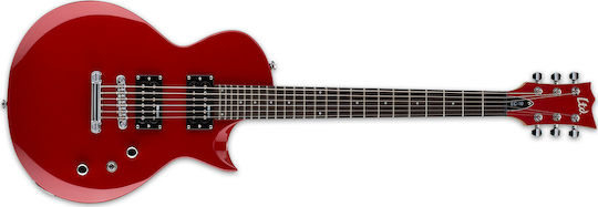 ESP LTD EC-10 Electric Guitar Single cut with HH Pickup Configuration Red with Case