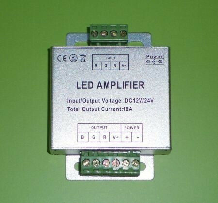 Atman Усилвател на сигнал за RGB LED лента CON-00301