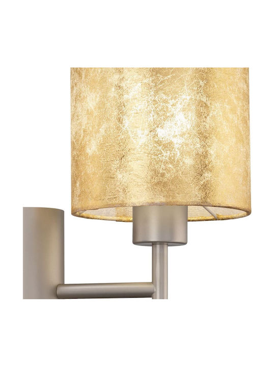 Eglo Viserbella Classic Wall Lamp with Socket E27 Gold Width 30.5cm