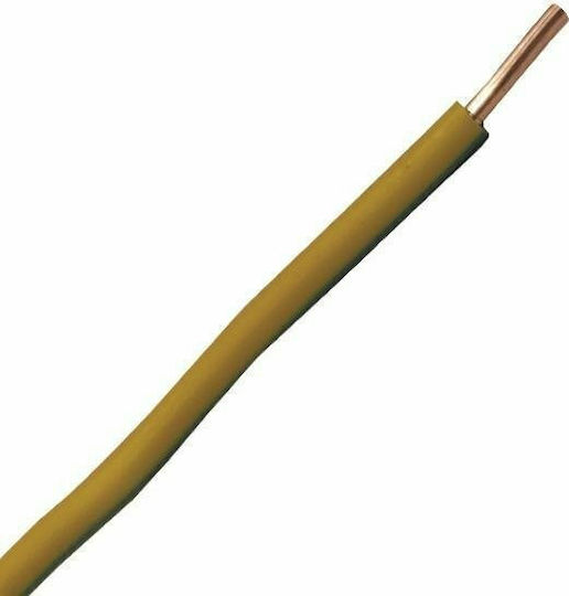 Eurolamp Καλώδιο Ρεύματος τύπου NYA με Διατομή 1x1.5mm² Πολύχρωμο 1m