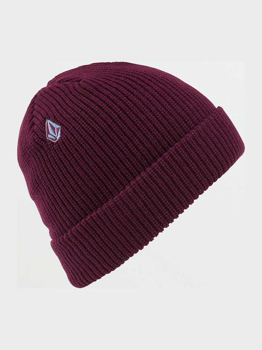Full Stone Beanie Ανδρικός Σκούφος Πλεκτός Port