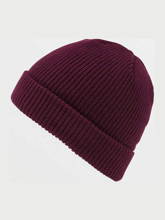 Full Stone Beanie Ανδρικός Σκούφος Πλεκτός Port