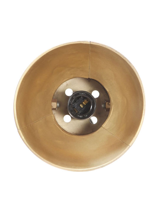 vidaXL Industrial Wall Lamp with E27 Bronze 90x25cm