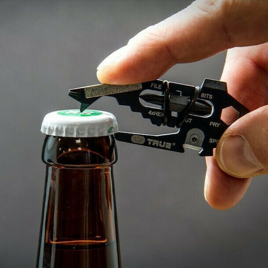 True Utility Multitool Schwarz mit Scheide