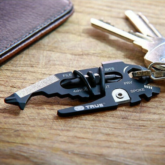 True Utility Multitool Schwarz mit Scheide