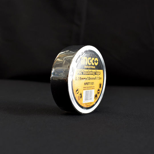 Ingco Insulation Tape 18mm x 9.15m Black