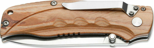Boker Pakka Hunter Briceag cu mecanism de blocare Bej