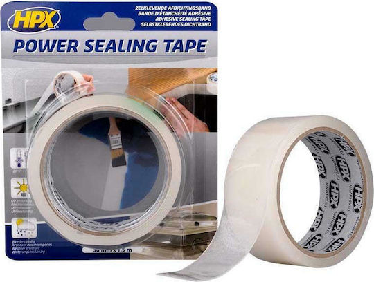 HPX Изолационна Лента 38мм x 1.5м Power Sealing Бяла