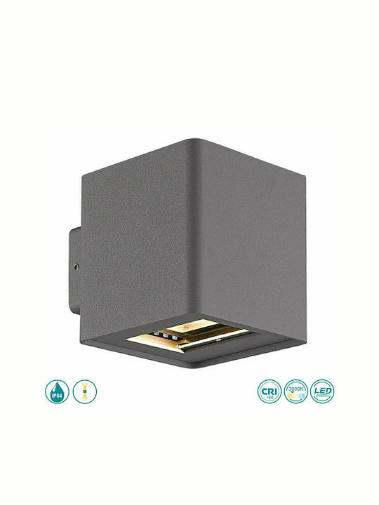 Fan Europe Kyuubu Επιτοίχιο Εξωτερικό Σποτ LED IP64