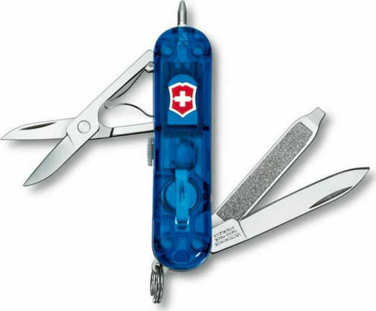 Victorinox Signature Swiss Army Knife 7 Tools Blue