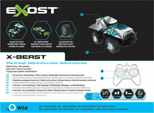 Exost 7530-20611 Ferngesteuertes Auto Monstertruck Weiß