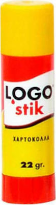 Logo Glue Stick Regular Non-toxic Large Size for Crafts 40gr No Solvents 66ΑΕ24