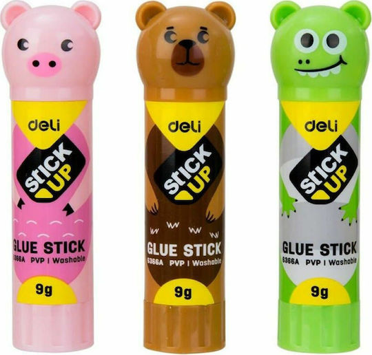Deli Κόλλα Stick Κόλλα Stick Ζωάκια για Χειροτεχνίες 9gr
