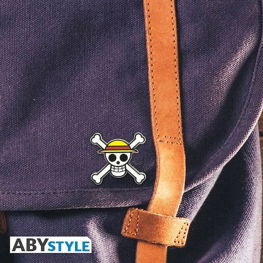 Abysse Badge One Piece Skull Pin 1pcs