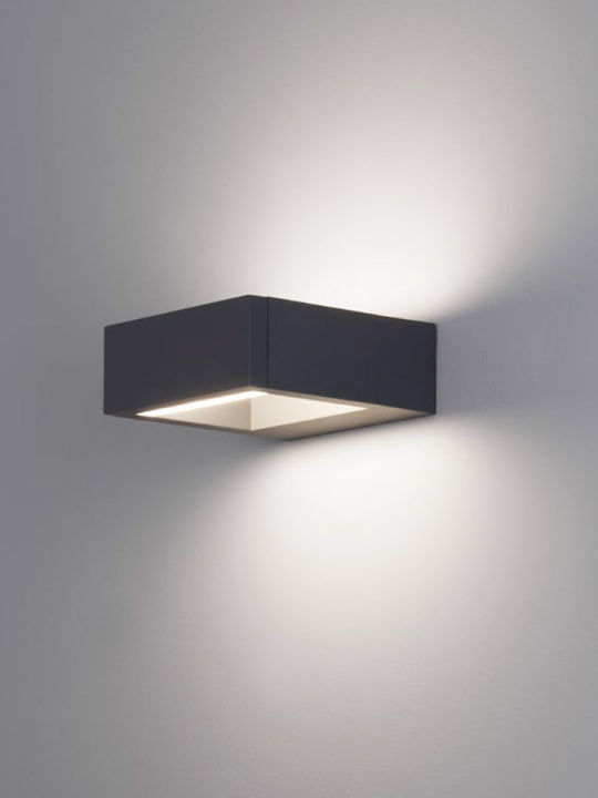 SoleLuce Επιτοίχια Εξωτερική Πλαφονιέρα LED IP54