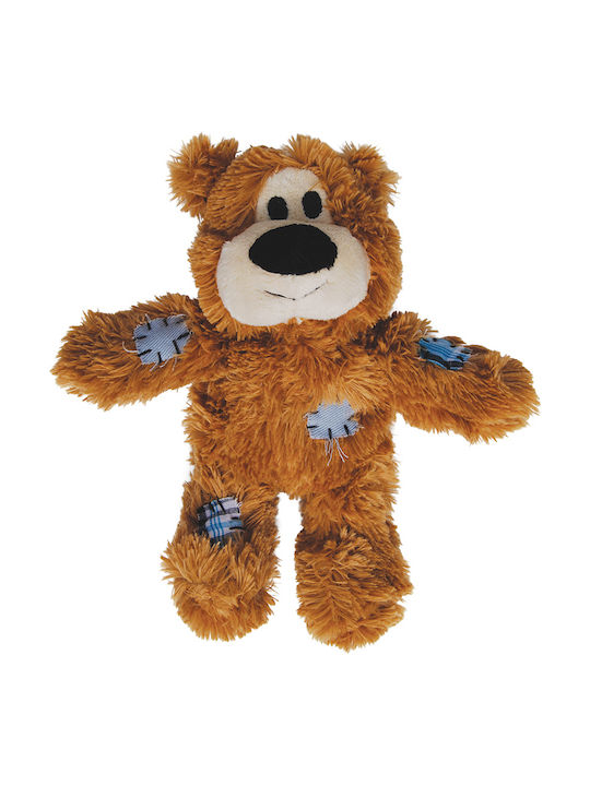 Kong Wild Knots Bear Λούτρινο Παιχνίδι Σκύλου με Ήχο Medium / Large 25εκ. 1τμχ (Διάφορα Χρώματα)