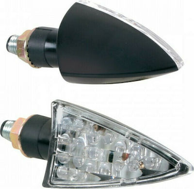 Lampa Φλας Μοτοσυκλέτας Spike LED 2τμχ