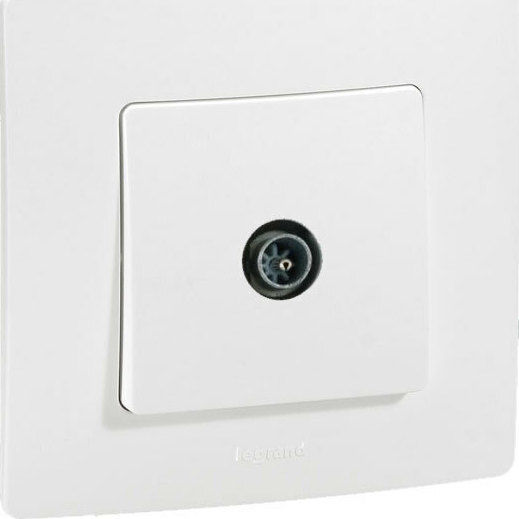 Legrand Niloe TV Antenna Socket Aerial in White color 764552