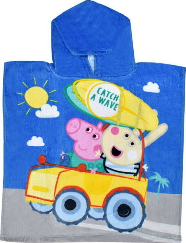 Stamion Kids Beach Poncho Peppa Pig 100 x 50cm