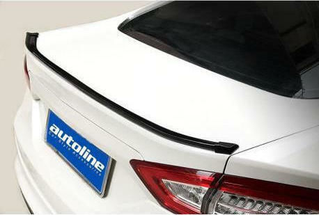Autoline Universal Car Rear Spoiler Trunk Spoiler Black