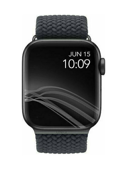 Uniq Aspen Braided Λουράκι Υφασμάτινο Granite Grey (Apple Watch 38/40/41mm)