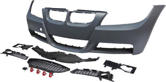 Carner Stoßstange Auto Vorderseite Kompatibel mit BMW Serie 3 E90 2005-2008 M-Tech