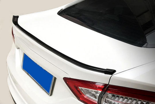 Auto Gs Spoiler Car Rear Spoiler 1.45m x 3.4cm Black Universal