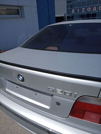 Auto Gs Spoiler Car Rear Spoiler 1.45m x 3.4cm Black Universal