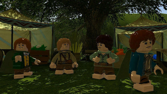 Lego Lord of The Rings PSVita
