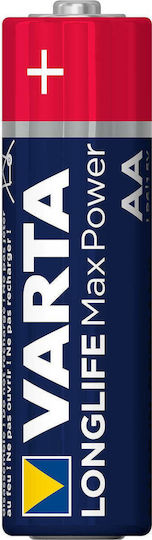 Varta Longlife Max Power Αλκαλικές Μπαταρίες AA 1.5V 4τμχ