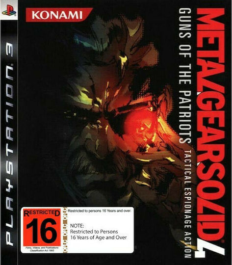 Metal Gear Solid 4 Guns Of The Patriots PS3 Game (Used)
