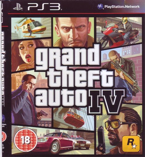 Grand Theft Auto IV PS3 Game (Used)