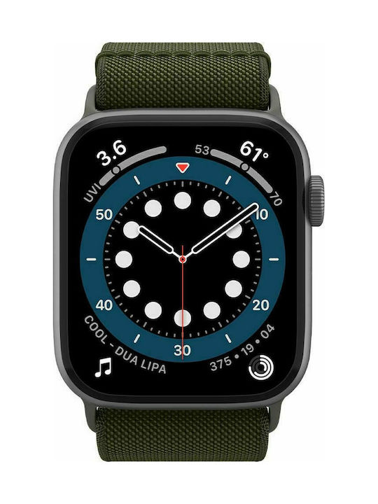 Spigen Fit Lite Curea Tesatura Kaki (Apple Watch 38/40/41mm) AMP02292