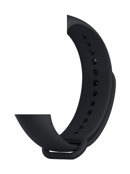 Devia Deluxe Sport Strap Silicone with Pin Black (Mi Band 3/Mi Smart Band 4) 70028534