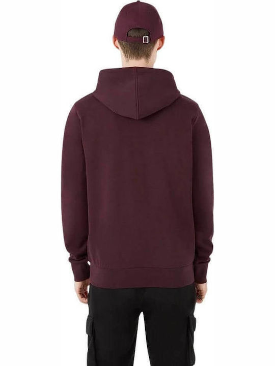 New Era New York Yankees Burgundy with Hood