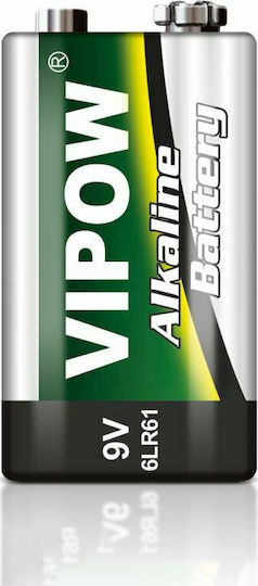 Vipow Accu Αλκαλική Μπαταρία 9V 1τμχ