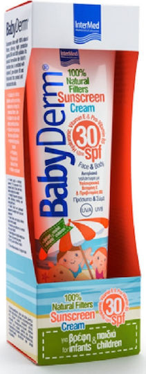 InterMed Babyderm Waterproof Baby Sunscreen Emulsion SPF30 300ml