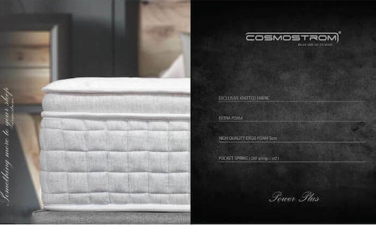 Cosmostrom Power Plus Über-Doppel Ergonomisch Matratze Schaum 160x190x30cm