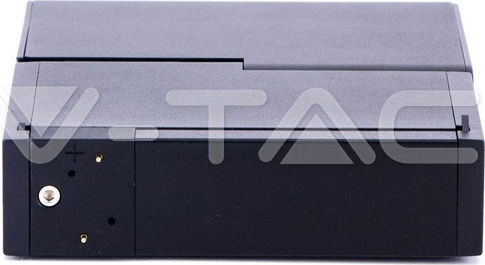 V-TAC LED Φυσικό Λευκό Σποτ με 5 Φώτα σε Μαύρο Χρώμα