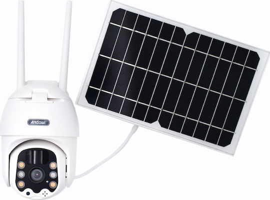 Andowl Q-S33 IP Surveillance Camera Wi-Fi Full HD 1080p Waterproof Battery Powered with Two-Way Communication and Lens 4mm