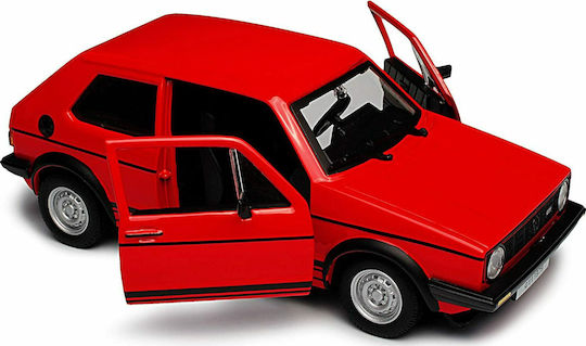Bburago VW Golf MK1 Gti Red Αυτοκινητάκι Κόκκινο 1:24 για 3+ Ετών