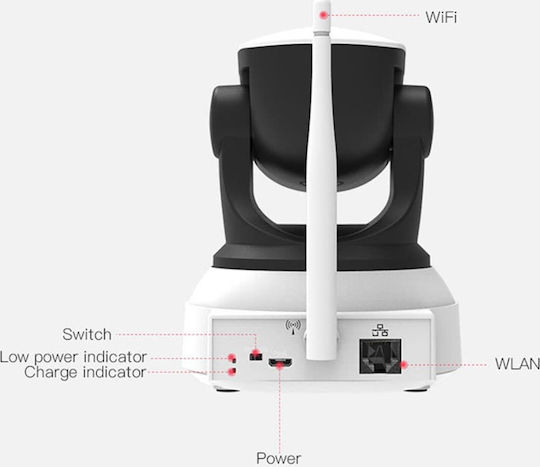 Vstarcam CS24B IP Камера за наблюдение Wi-Fi Full HD 1080p с Двупосочна Комуникация и Обектив 4мм