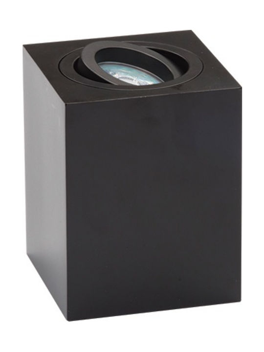 Zambelis Lights Einzel Spot mit Fassung GU10 in Schwarz Farbe