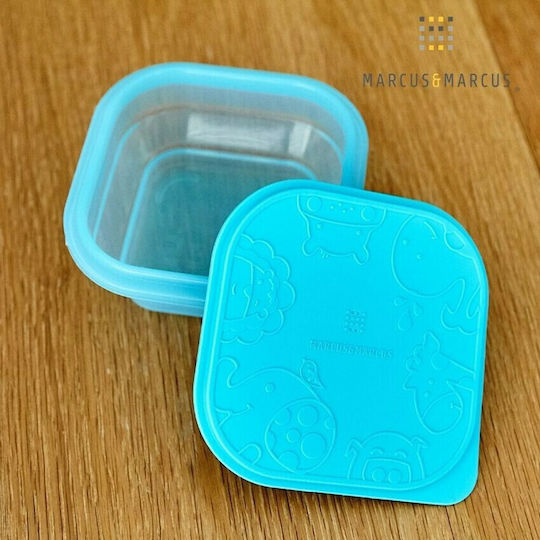 Marcus & Marcus Μπολ Σιλικόνης Πτυσσόμενο Snack Container Πράσινο